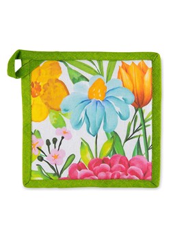 Trendy Kitchen by EXCÉLSA Łapka kuchenna "Blooming" ze wzorem - 20 x 20 cm ze sklepu Limango Polska w kategorii Tekstylia kuchenne - zdjęcie 188453802