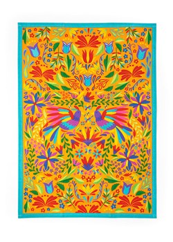 Trendy Kitchen by EXCÉLSA Ściereczka "Mexican Flowers" ze wzorem do naczyń - 70 x 50 cm ze sklepu Limango Polska w kategorii Ścierki kuchenne - zdjęcie 188453822
