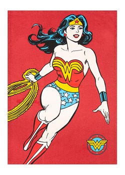 Trendy Kitchen by EXCÉLSA Ściereczka "Supereroi" w kolorze czerwono-żółtym do naczyń - 70 x 50 cm ze sklepu Limango Polska w kategorii Ścierki kuchenne - zdjęcie 188453850