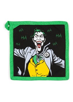 Trendy Kitchen by EXCÉLSA Łapka kuchenna "Joker" w kolorze czarno-zielonym - 20 x 20 cm ze sklepu Limango Polska w kategorii Tekstylia kuchenne - zdjęcie 188453853