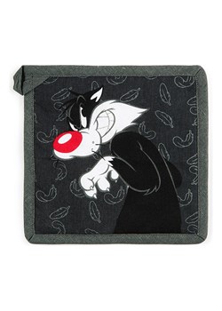 Trendy Kitchen by EXCÉLSA Łapka kuchenna "Looney Tunes Sylvester" w kolorze szaro-czarnym - 20 x 20 cm ze sklepu Limango Polska w kategorii Tekstylia kuchenne - zdjęcie 188453882