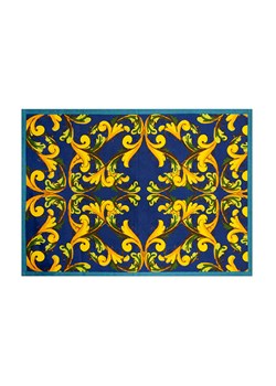 Trendy Kitchen by EXCÉLSA Ściereczka "Trinacria" w kolorze granatowo-żółtym do naczyń - 70 x 50 cm ze sklepu Limango Polska w kategorii Ścierki kuchenne - zdjęcie 188453912