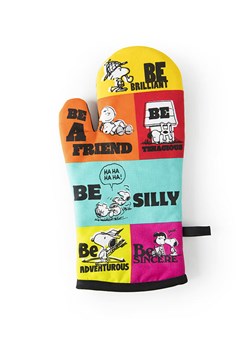 Trendy Kitchen by EXCÉLSA Rękawica kuchenna "Peanuts" ze wzorem - 32 x 18 cm ze sklepu Limango Polska w kategorii Tekstylia kuchenne - zdjęcie 188453924