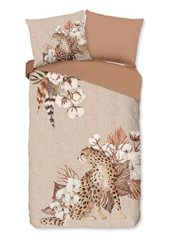 Good Morning Komplet pościeli flanelowej "Chevy" w kolorze jasnobrązowo-beżowym ze sklepu Limango Polska w kategorii Pościele - zdjęcie 188454434