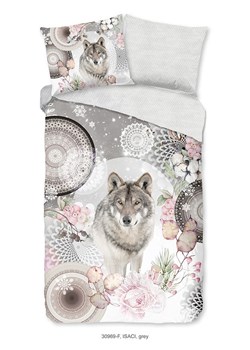 Hip Komplet pościeli flanelowej "Isaci" w kolorze szarym ze sklepu Limango Polska w kategorii Pościele - zdjęcie 188454524