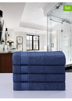 Good Morning Ręczniki (4 szt.) w kolorze niebieskim do rąk ze sklepu Limango Polska w kategorii Ręczniki - zdjęcie 188454630