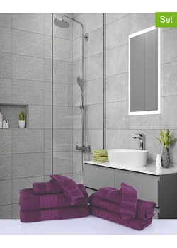 Good Morning 8-częściowy zestaw ręczników w kolorze bordowym ze sklepu Limango Polska w kategorii Ręczniki - zdjęcie 188454632