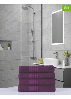 Good Morning Ręczniki (4 szt.) w kolorze bordowym do rąk ze sklepu Limango Polska w kategorii Ręczniki - zdjęcie 188454633