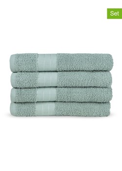 Good Morning Ręczniki (4 szt.) w kolorze miętowym do rąk ze sklepu Limango Polska w kategorii Ręczniki - zdjęcie 188454653