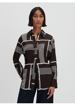 Someday Bluzka w kolorze brązowo-białym ze sklepu Limango Polska w kategorii Koszule damskie - zdjęcie 188454852