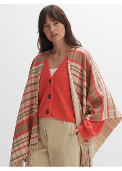 OPUS Narzutka "Alera" w kolorze karmelowo-czerwonym ze sklepu Limango Polska w kategorii Swetry damskie - zdjęcie 188454940