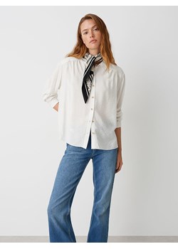 OPUS Bluzka w kolorze białym ze sklepu Limango Polska w kategorii Koszule damskie - zdjęcie 188455063