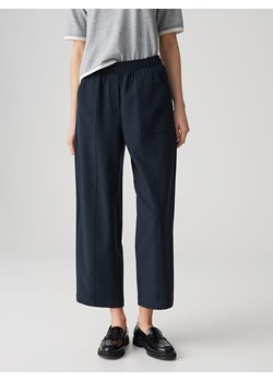 OPUS Spodnie w kolorze granatowym ze sklepu Limango Polska w kategorii Spodnie damskie - zdjęcie 188455091