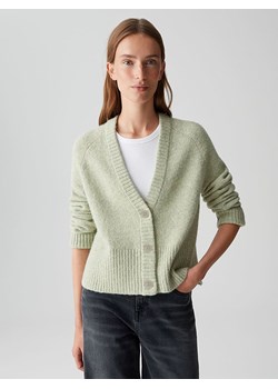 OPUS Kardigan "Dassi" w kolorze zielonym ze sklepu Limango Polska w kategorii Swetry damskie - zdjęcie 188455184