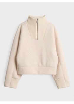 OPUS Bluza polarowa "Gick" w kolorze beżowym ze sklepu Limango Polska w kategorii Bluzy damskie - zdjęcie 188455190
