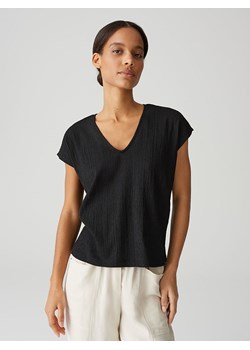 OPUS Koszulka w kolorze czarnym ze sklepu Limango Polska w kategorii Bluzki damskie - zdjęcie 188455271