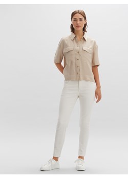 OPUS Spodnie w kolorze kremowym ze sklepu Limango Polska w kategorii Spodnie damskie - zdjęcie 188455311