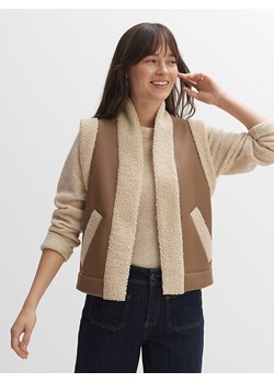 OPUS Kamizelka "Wareni" w kolorze jasnobrązowym ze sklepu Limango Polska w kategorii Kamizelki damskie - zdjęcie 188455413