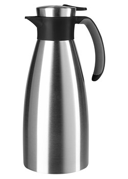 Emsa Dzbanek termiczny "Soft Grip" w kolorze srebrno-czarnym - 1,5 l ze sklepu Limango Polska w kategorii Kubki termiczne - zdjęcie 188455971