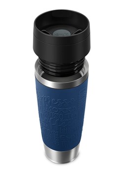 Emsa Kubek termiczny "Travel Mug Classic" w kolorze niebieskim - 500 ml ze sklepu Limango Polska w kategorii Kubki termiczne - zdjęcie 188456033