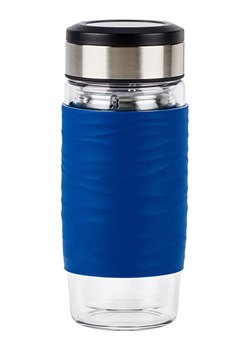 Emsa Kubek w kolorze niebieskim na herbatę - 400 ml ze sklepu Limango Polska w kategorii Kubki termiczne - zdjęcie 188456232