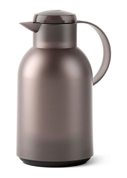 Emsa Dzbanek termiczny "Samba" w kolorze szarobrązowym - 1,5 l ze sklepu Limango Polska w kategorii Kubki termiczne - zdjęcie 188456364