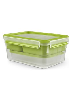 Emsa Pojemnik "Clip &amp; Go" w kolorze zielonym na żywność - 2,2 l ze sklepu Limango Polska w kategorii Pojemniki kuchenne - zdjęcie 188456614