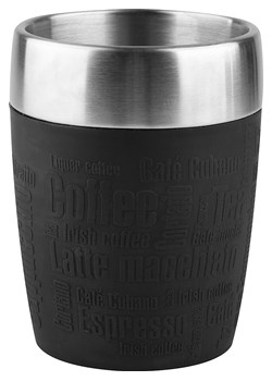 Emsa Kubek termiczny "Travel Cup" w kolorze czarnym - 200 ml ze sklepu Limango Polska w kategorii Kubki termiczne - zdjęcie 188456620