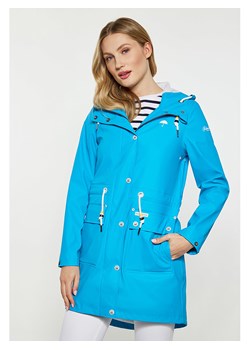 Schmuddelwedda Płaszcz przeciwdeszczowy w kolorze błękitnym ze sklepu Limango Polska w kategorii Kurtki damskie - zdjęcie 188457074
