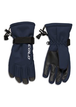 COLD Rękawiczki narciarskie "Igloo" w kolorze granatowym ze sklepu Limango Polska w kategorii Rękawiczki dziecięce - zdjęcie 188457570