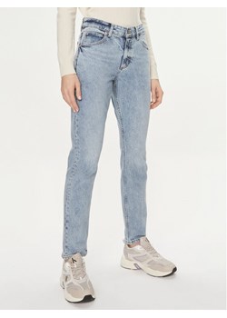 Lee Jeansy Rider 112348940 Niebieski Straight Fit ze sklepu MODIVO w kategorii Jeansy damskie - zdjęcie 188459353