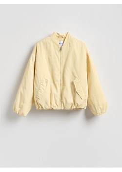 Reserved - Kurtka bomber - jasnożółty ze sklepu Reserved w kategorii Kurtki damskie - zdjęcie 188460260