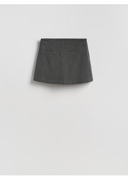 Reserved - Spódnico-szorty z dodatkiem wiskozy - ciemnoszary ze sklepu Reserved w kategorii Szorty - zdjęcie 188460262