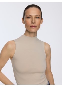 Reserved - Bluzka z modalem - beżowy ze sklepu Reserved w kategorii Bluzki damskie - zdjęcie 188460634