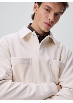 Reserved - Kurtka koszulowa - złamana biel ze sklepu Reserved w kategorii Kurtki męskie - zdjęcie 188460792