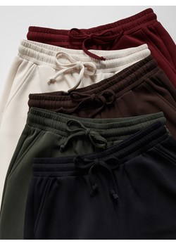 Reserved - Spodnie dresowe long leg - beżowy ze sklepu Reserved w kategorii Spodnie damskie - zdjęcie 188460852