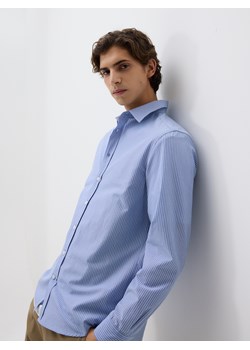 Reserved - Koszula regular fit w paski - jasnoniebieski ze sklepu Reserved w kategorii Koszule męskie - zdjęcie 188460922