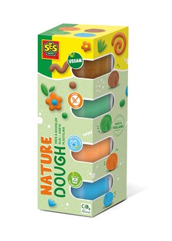 SES Plastelina (4 szt.) "Feel good - Nature" - 4 x 90 g - 12 m+ ze sklepu Limango Polska w kategorii Zabawki - zdjęcie 188461430