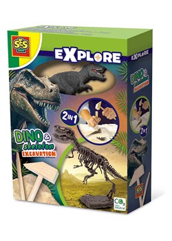 SES Zestaw kreatywny "T-rex" - 5+ ze sklepu Limango Polska w kategorii Zabawki - zdjęcie 188461953