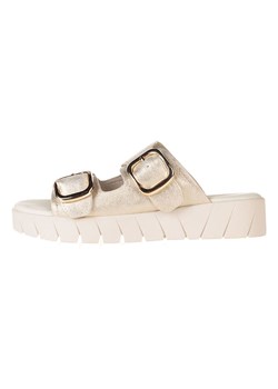 s.Oliver Klapki w kolorze złotym ze sklepu Limango Polska w kategorii Klapki damskie - zdjęcie 188463684