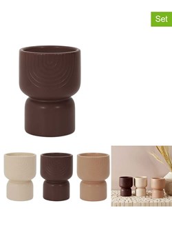 Ethnical Life Świece (3 szt.) w kolorze beżowo-jasnobrązowo-brązowym - 3x 170 g ze sklepu Limango Polska w kategorii Świece i dyfuzory - zdjęcie 188463862