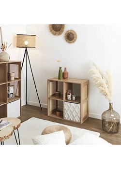 Ethnical Life Regał stojący w kolorze jasnobrązowym - 66 x 66 x 32 cm ze sklepu Limango Polska w kategorii Regały i witryny - zdjęcie 188464130