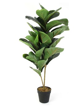 THE HOME DECO FACTORY Sztuczna roślina w kolorze zielonym - wys. 98 x Ø 14 cm ze sklepu Limango Polska w kategorii Doniczki i osłonki - zdjęcie 188464453