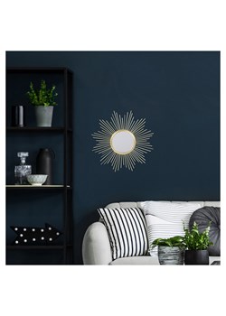 Rétro Chic Lustro w kolorze złotym - Ø 19,5 cm ze sklepu Limango Polska w kategorii Lustra - zdjęcie 188464503