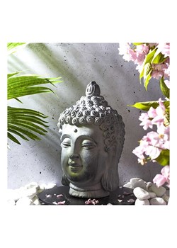 Garden Spirit Figurka dekoracyjna "Boudha" w kolorze szarym - wys. 42 cm ze sklepu Limango Polska w kategorii Dekoracje - zdjęcie 188465221