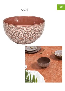 Ethnical Life Miski (6 szt.) "Sahara" w kolorze pomarańczowym - 660 ml ze sklepu Limango Polska w kategorii Naczynia - zdjęcie 188465471