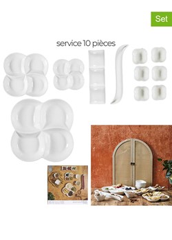 Ethnical Life Miski (10 szt.) w kolorze białym ze sklepu Limango Polska w kategorii Naczynia - zdjęcie 188465594