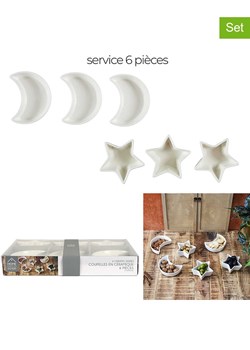 Ethnical Life Miski (6 szt.) w kolorze białym ze sklepu Limango Polska w kategorii Naczynia - zdjęcie 188465603