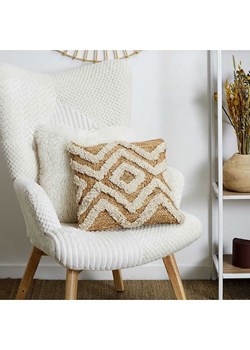 Ethnical Life Poduszka w kolorze beżowym - 40 x 40 cm ze sklepu Limango Polska w kategorii Poduszki dekoracyjne - zdjęcie 188466120