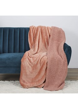 Ethnical Life Flanelowy pled w kolorze jasnoróżowym - 200 x 140 cm ze sklepu Limango Polska w kategorii Tekstylia - zdjęcie 188466251